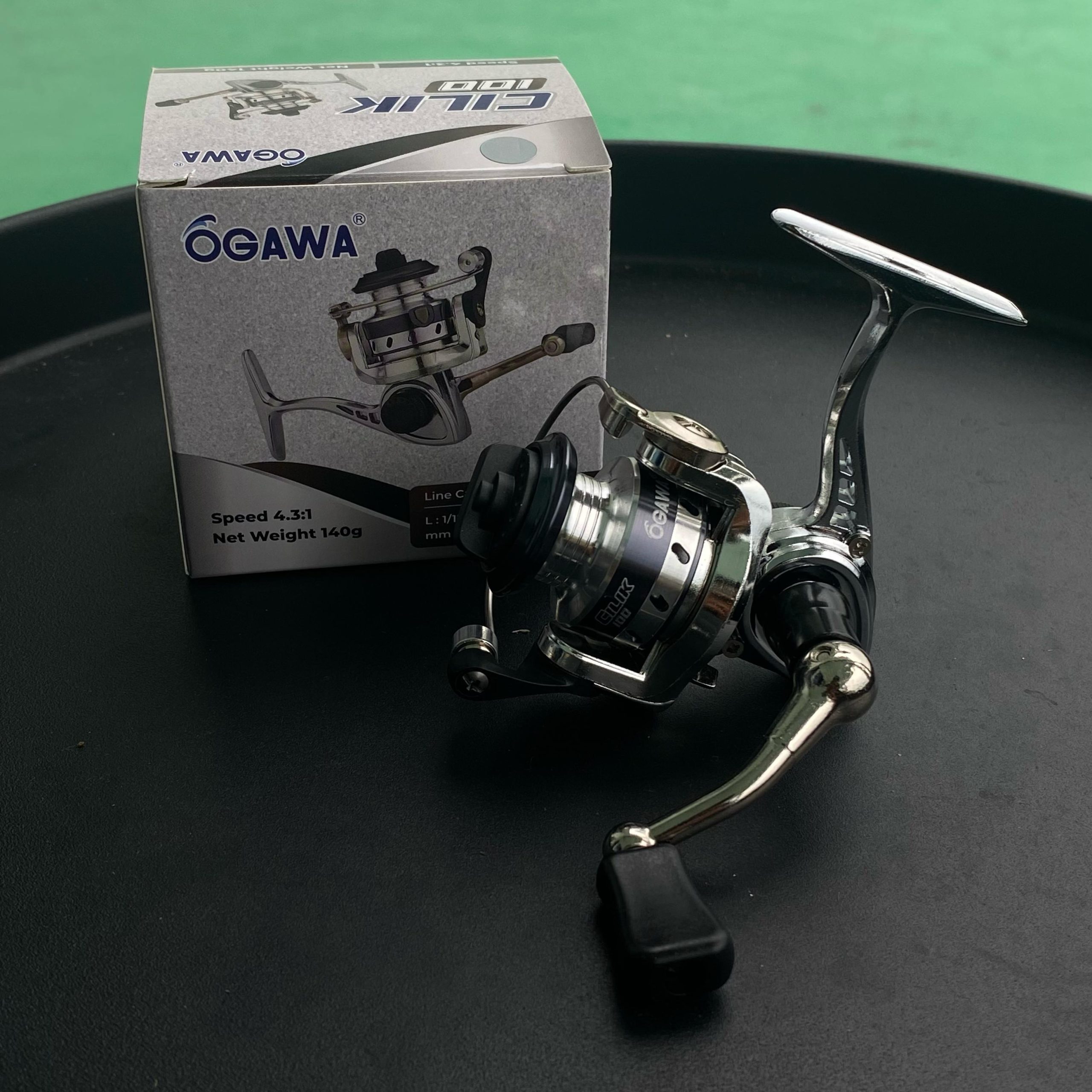 Reel Pancing Ogawa Cilik 100 Mini Reel Full Besi Kuat - Gambar 6