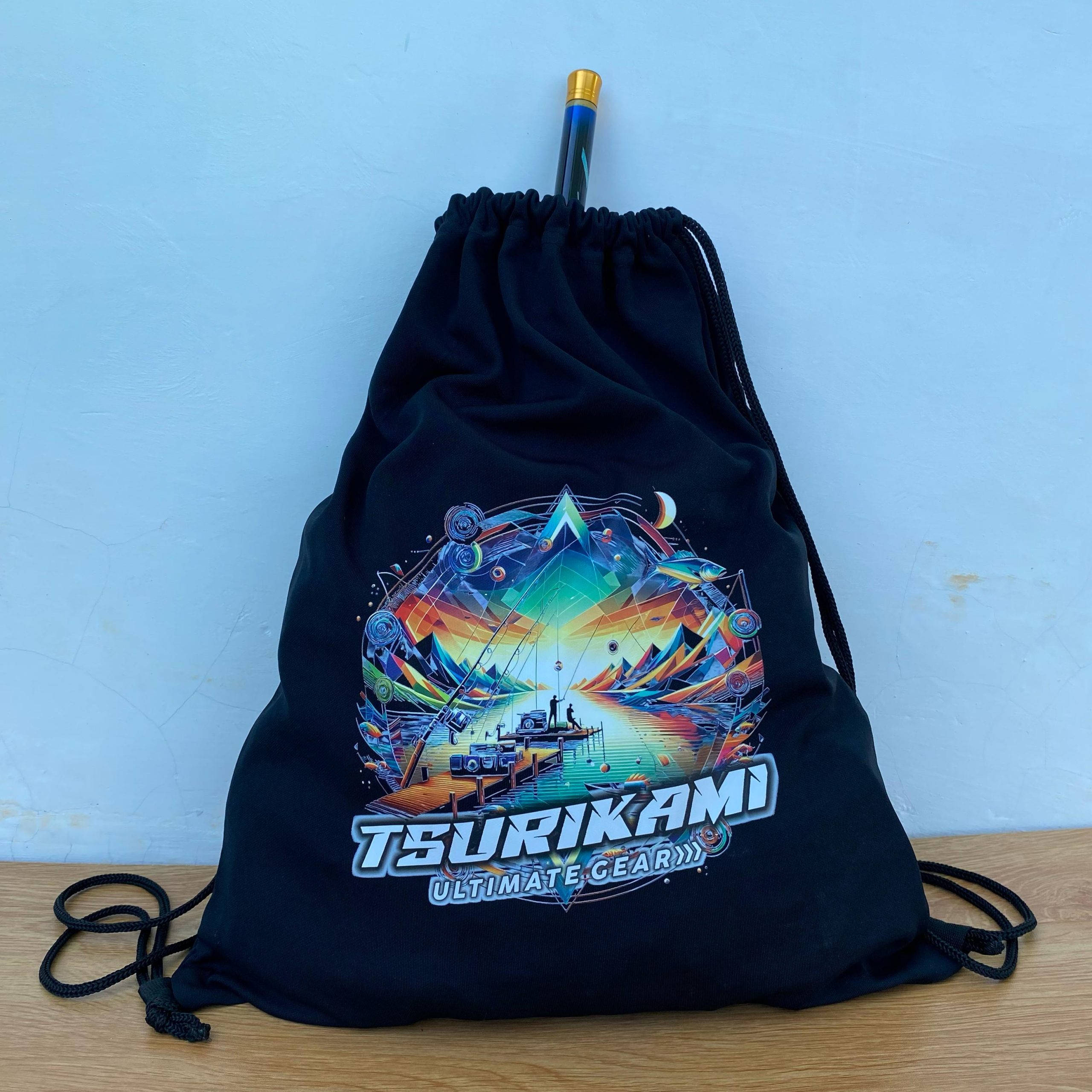 TAS RANSEL SERUT TSURIKAMI New Multi Fungsi String bag Gendong buat mancing - Gambar 7