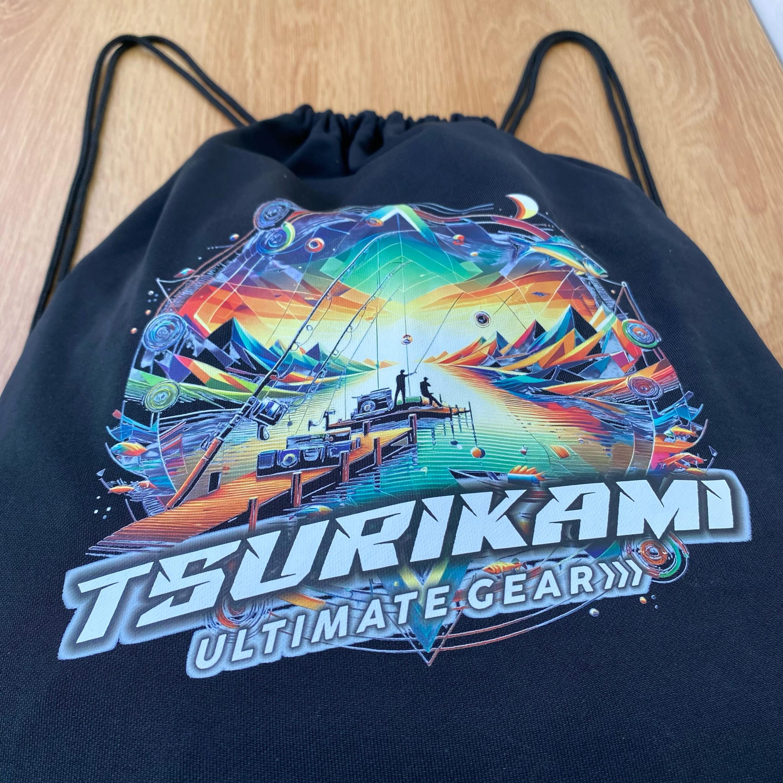 TAS RANSEL SERUT TSURIKAMI New Multi Fungsi String bag Gendong buat mancing - Gambar 6