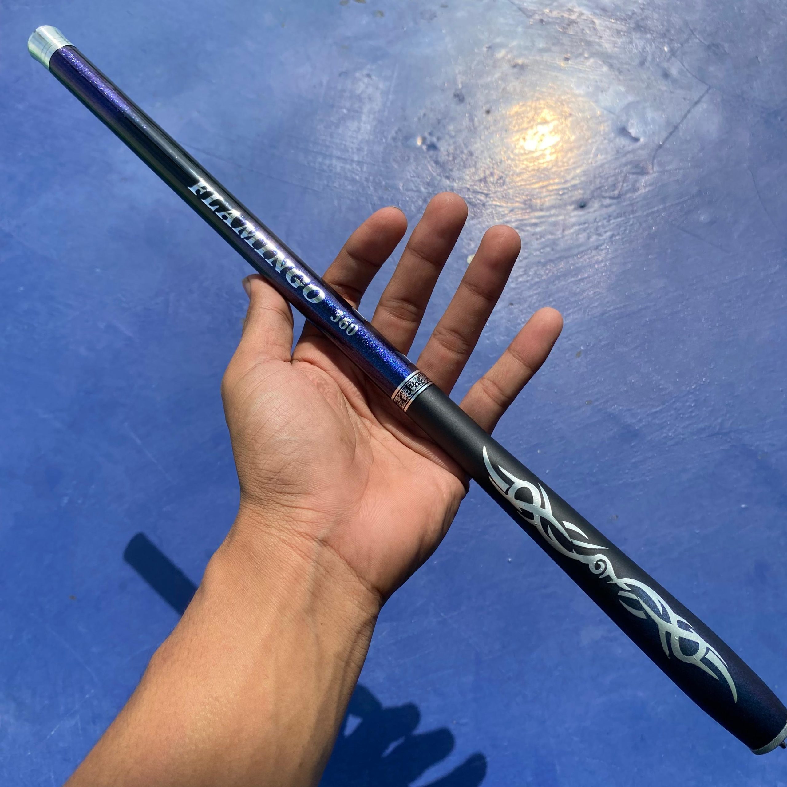 Joran Tegek Flamingo Action Medium Material Carbon Ruas Pendek 180, 210, 240, 270, 300 dan 360cm tegek - Gambar 7