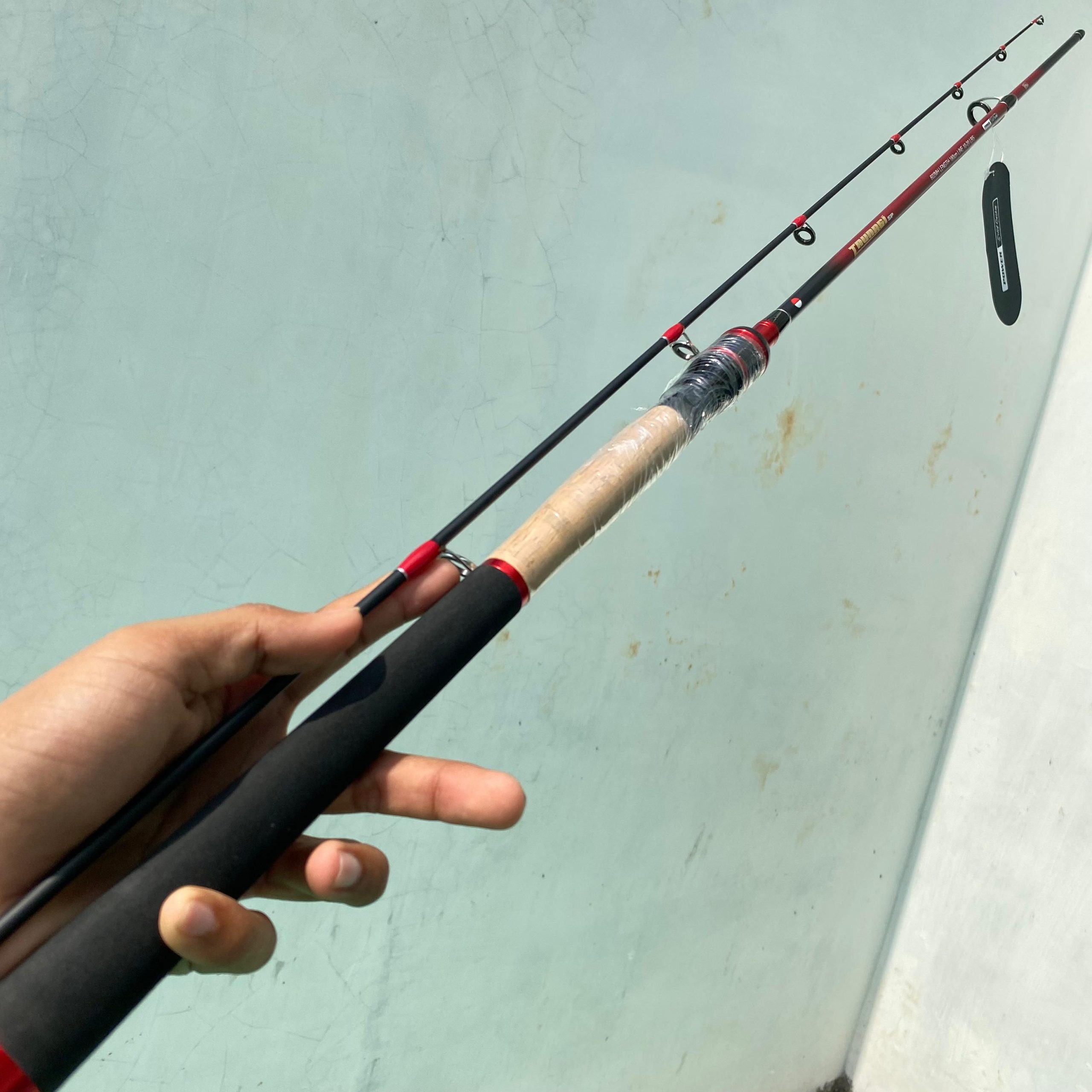 TAUNAGI Carbon Fiber Fishing Rod 602ML Panjang 180 cm Sambung Dua - Gambar 5