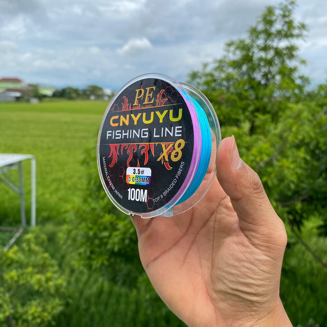 senar pancing X8 PE CNYUYU fishing line Senar Pancing Berkualitas Tinggi Untuk Pancingan Profesional - Gambar 6