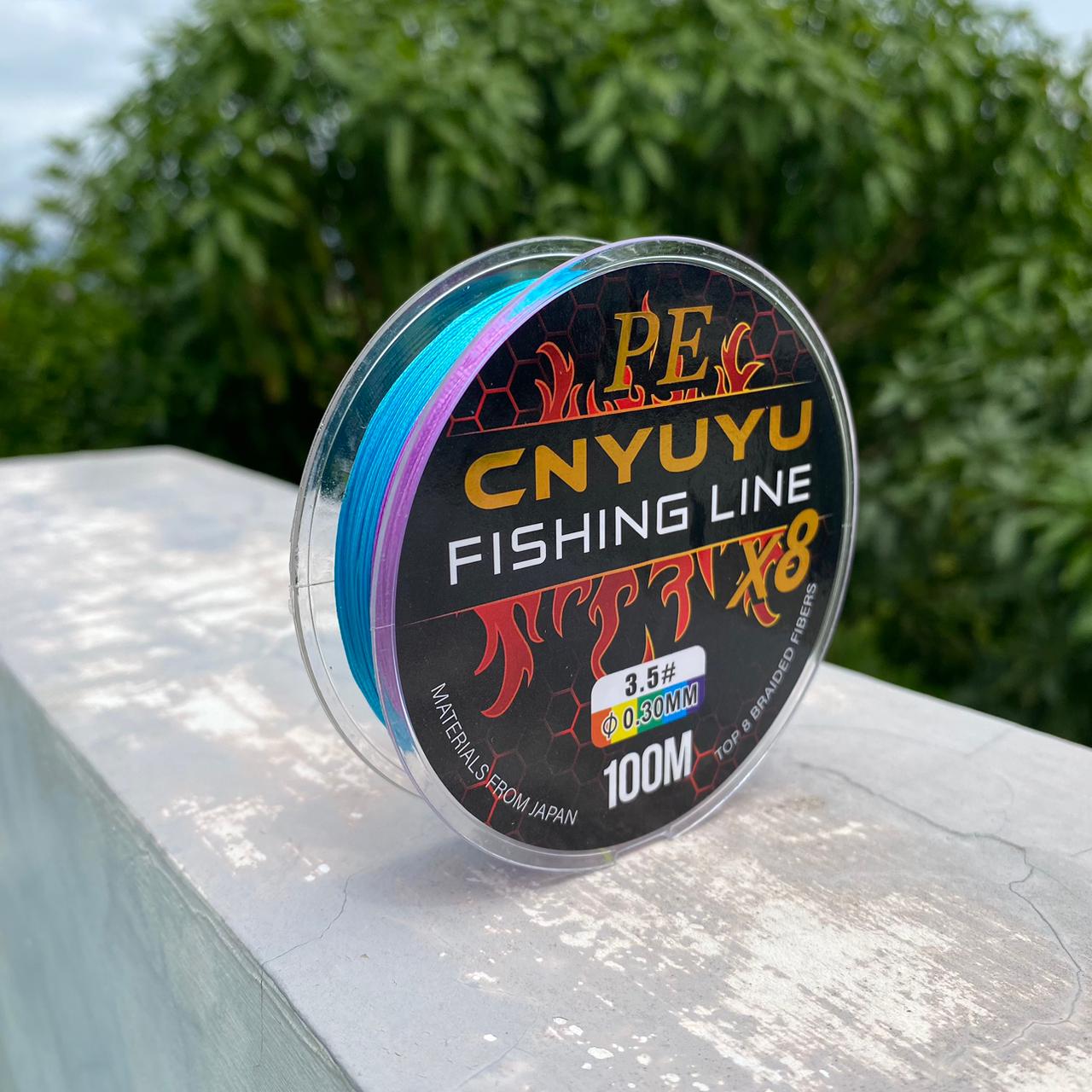 senar pancing X8 PE CNYUYU fishing line Senar Pancing Berkualitas Tinggi Untuk Pancingan Profesional - Gambar 5