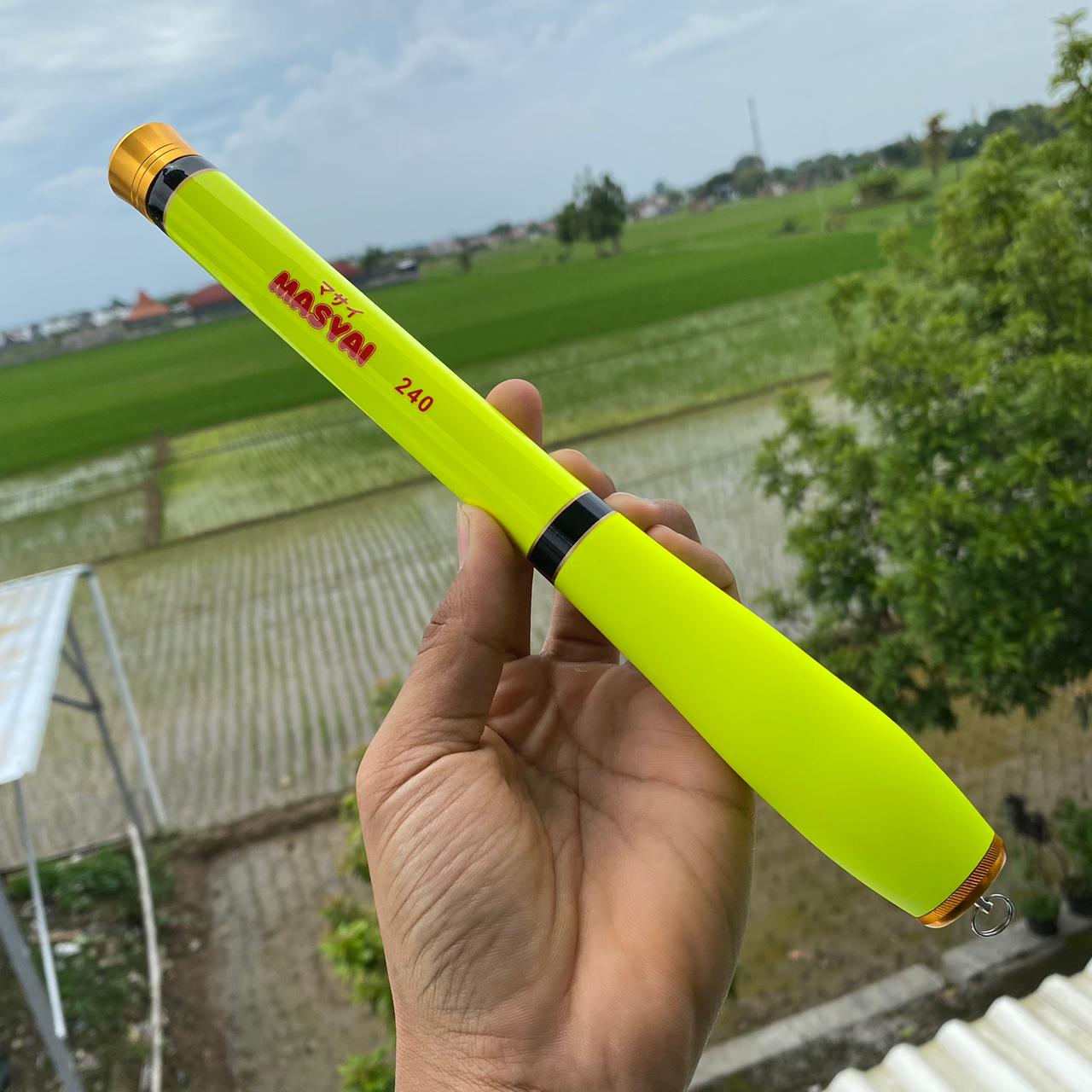 Joran Tegek Masyai Mini Hard Action Bahan Carbon High Quality Panjang Ruas mulai 23cm - Gambar 4