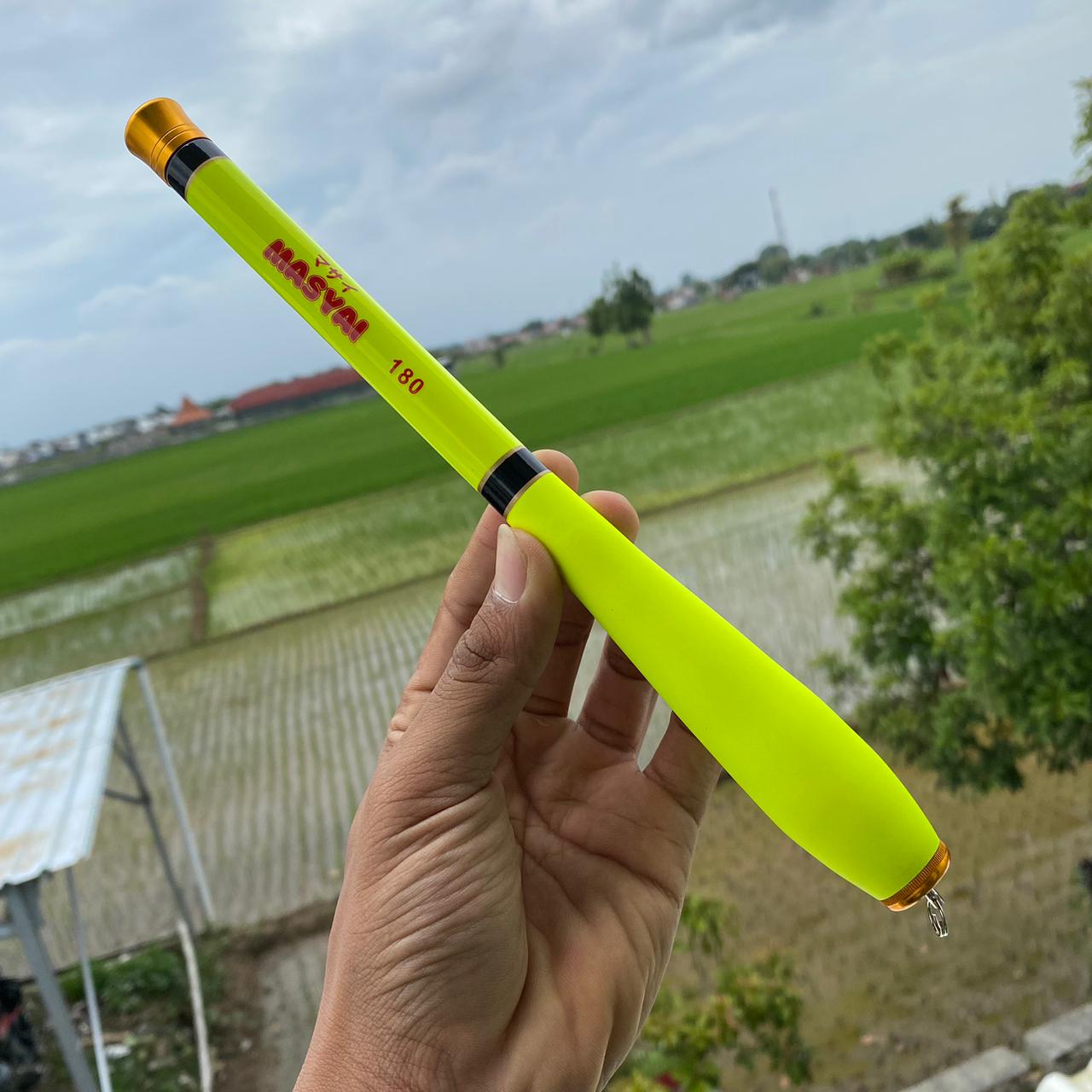 Joran Tegek Masyai Mini Hard Action Bahan Carbon High Quality Panjang Ruas mulai 23cm - Gambar 6