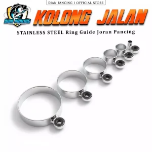 Ring Kolong Jalan Ring Guide Keramik Cincin Stainless Steel Kolongan untuk joran pancing tegek