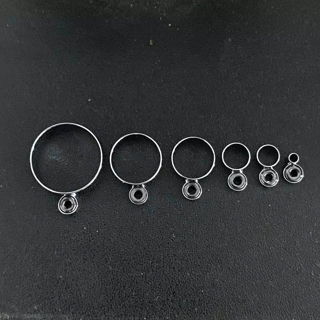Ring Kolong Jalan Ring Guide Keramik Cincin Stainless Steel Kolongan untuk joran pancing tegek - Gambar 2