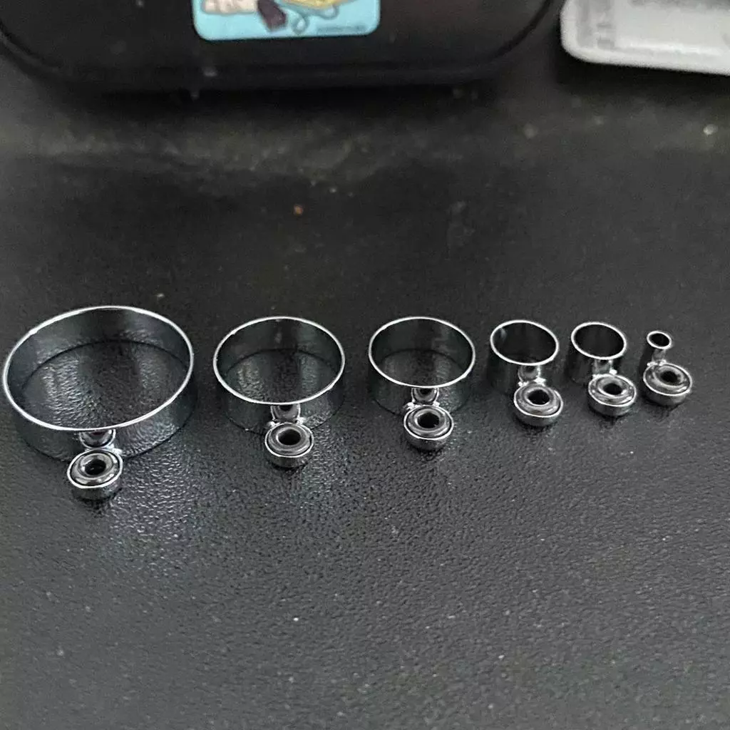 Ring Kolong Jalan Ring Guide Keramik Cincin Stainless Steel Kolongan untuk joran pancing tegek - Gambar 4