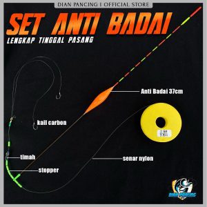 1 Set Pancing Anti Badai 37cm Siap Pasang Tinggal Pakai