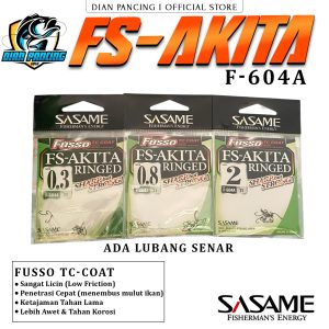 Kail SASAME FUSSO AKITA KITSUNE F-604A Ada Lubang Senar Original