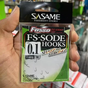 kail pancing Sasame Fusso Sode F-601A Super Tajam, Anti Mocel, Kuat untuk ukuran kecil