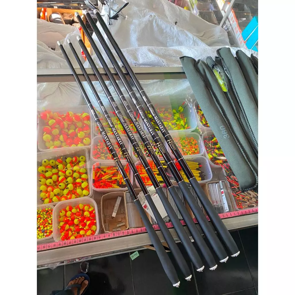 Tegek Haizhen Premium Black Mantaray - Gambar 7