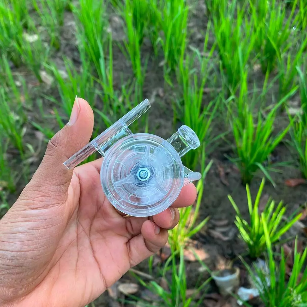 Tokos Reel Tegek FX-45 Bening Biru dan Hitam Untuk Memancing - Gambar 4