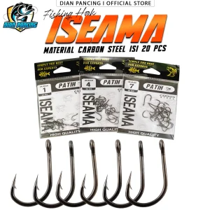 Kail Patih Iseama Black Nikel Isi 20 pcs