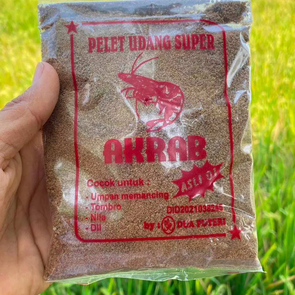 Umpan Pelet Udang Akrab 220gr - Original by Dua Puteri - Gambar 4