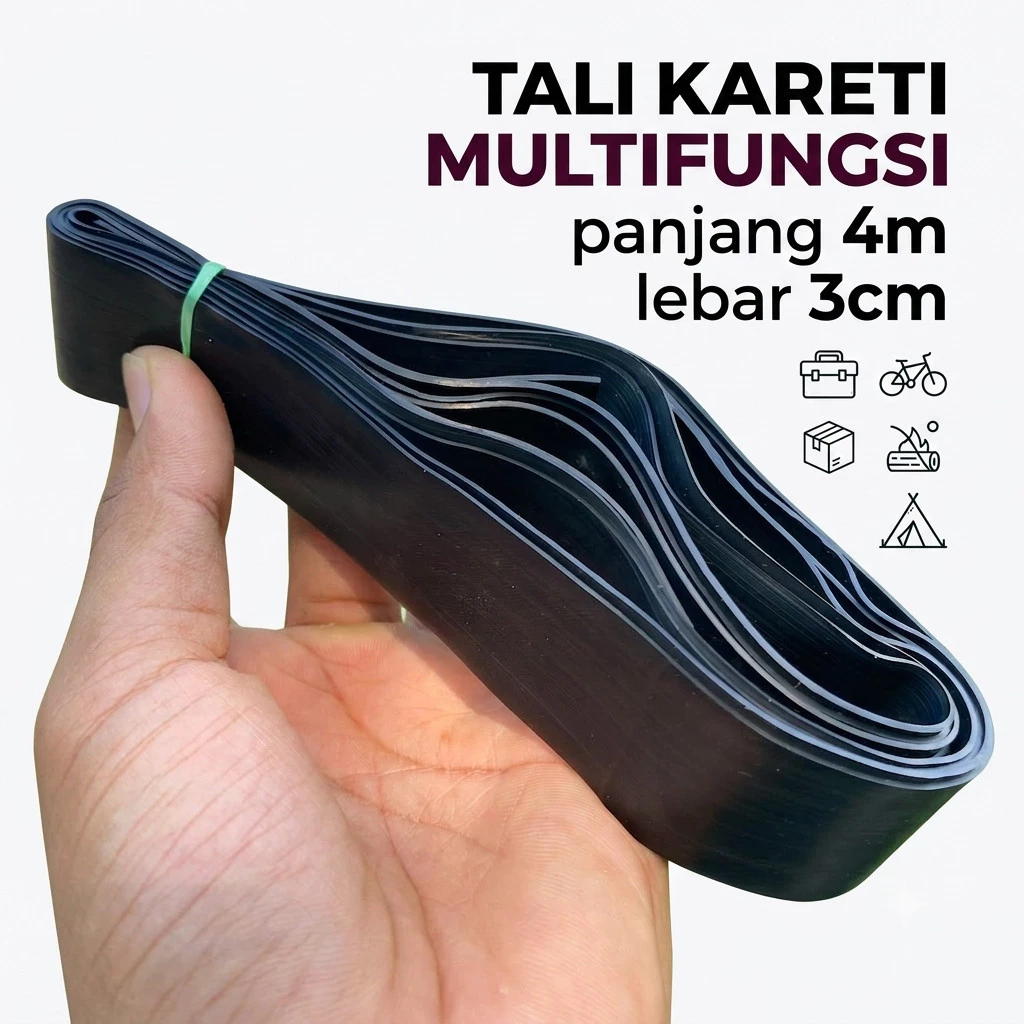 Tali Karet Pengikat Barang / Lilitan Handle Joran