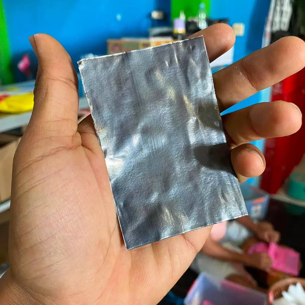 Timah Lempeng / Lipat Ukuran 6 x 8 cm harga murah pemberat pancing micro fishing - Gambar 7