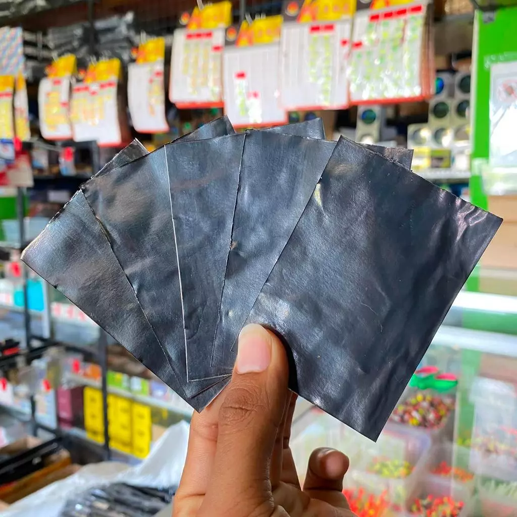 Timah Lempeng / Lipat Ukuran 6 x 8 cm harga murah pemberat pancing micro fishing - Gambar 6