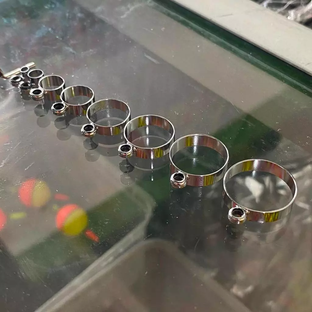 Set Ring Kolong Jalan Joran Tegek Haizhen Black Koi 450 - Gambar 3