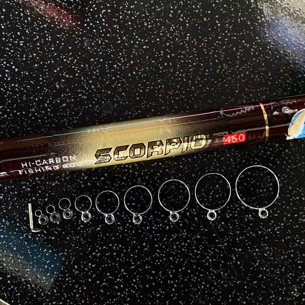 SET KOLONG JALAN JORAN TEGEK ORCA SCORPIO 450 STAINLESS - Gambar 4