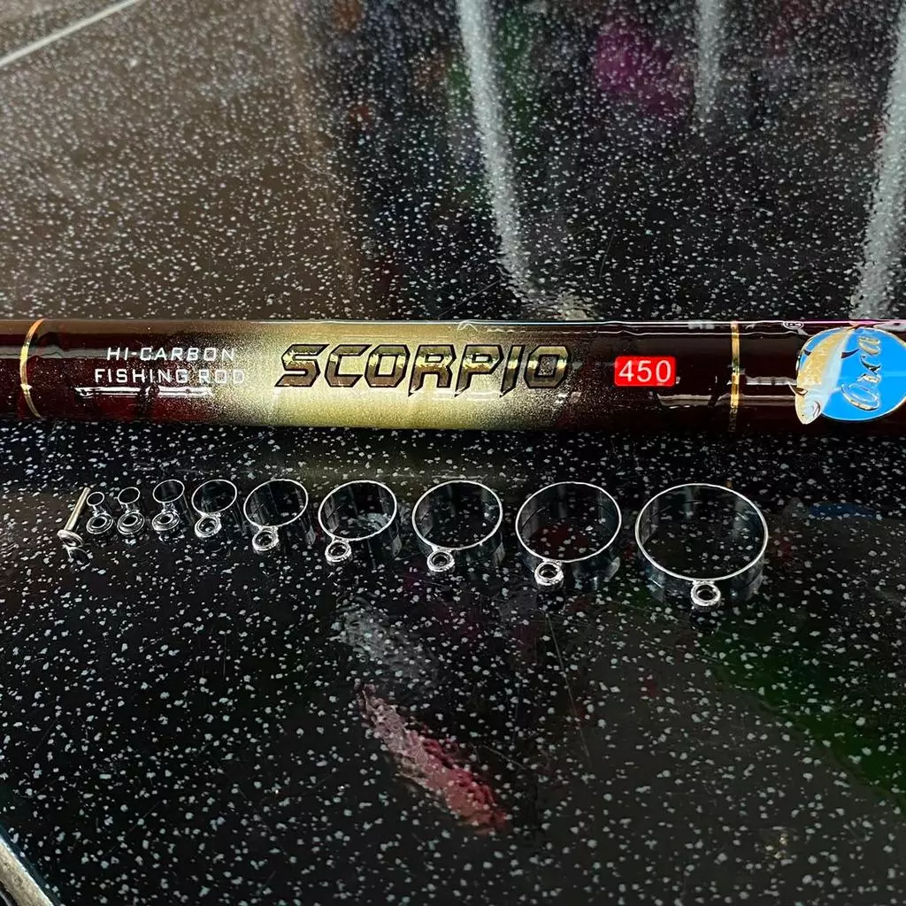 SET KOLONG JALAN JORAN TEGEK ORCA SCORPIO 450 STAINLESS - Gambar 3