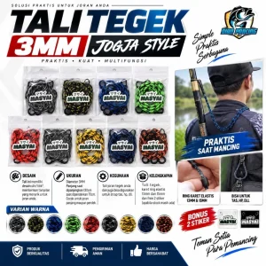 Tali Tegek (Rod Belt) / Tali Punggung Jogja Style / Tali Punggung Tegek